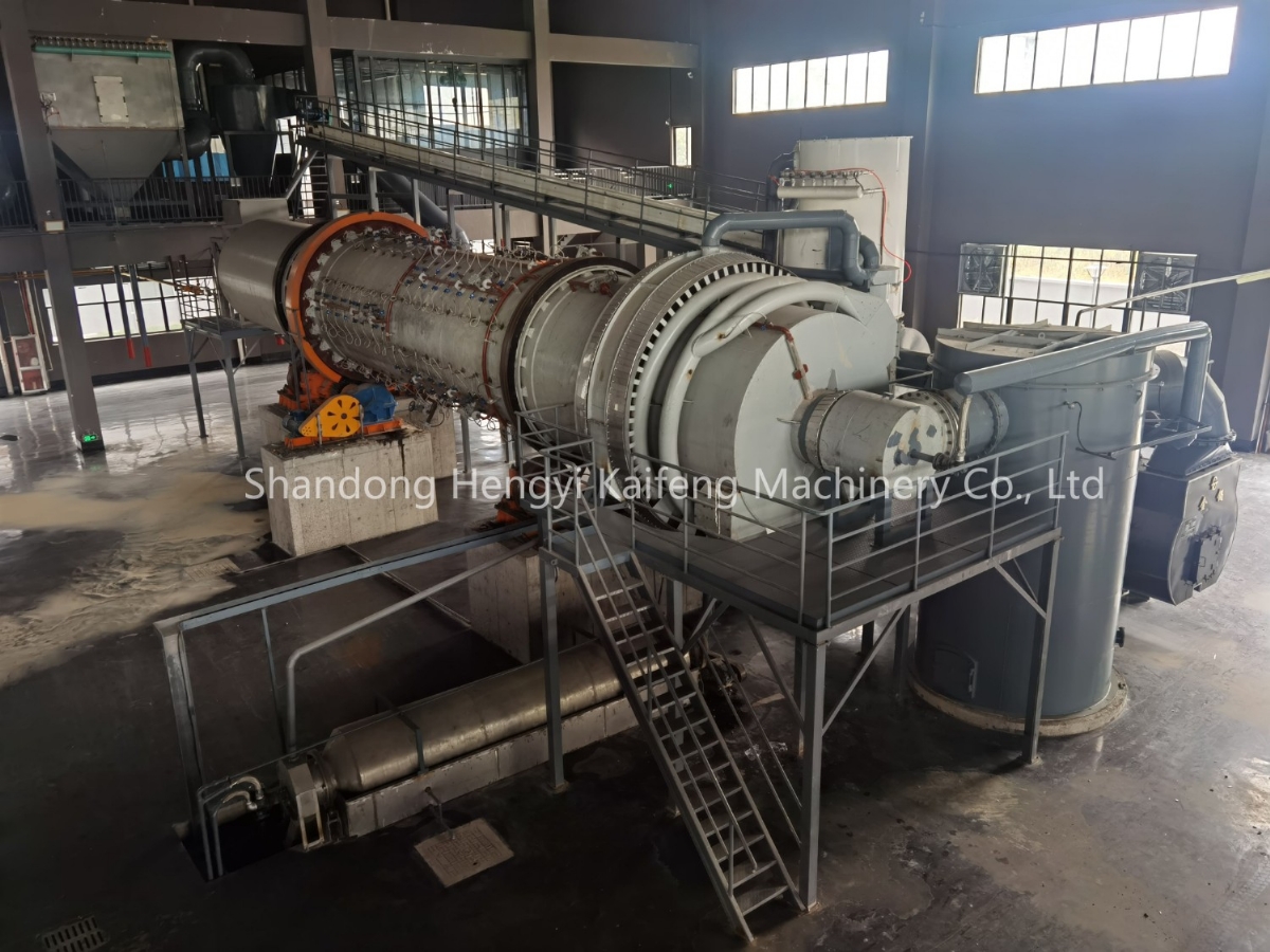 活性炭再生爐,活性炭再生設備成套工程展示_杭州建德市項目