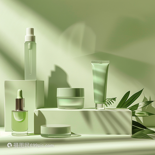 綠色系清新時(shí)尚護(hù)膚套裝 自然之源，煥活肌能